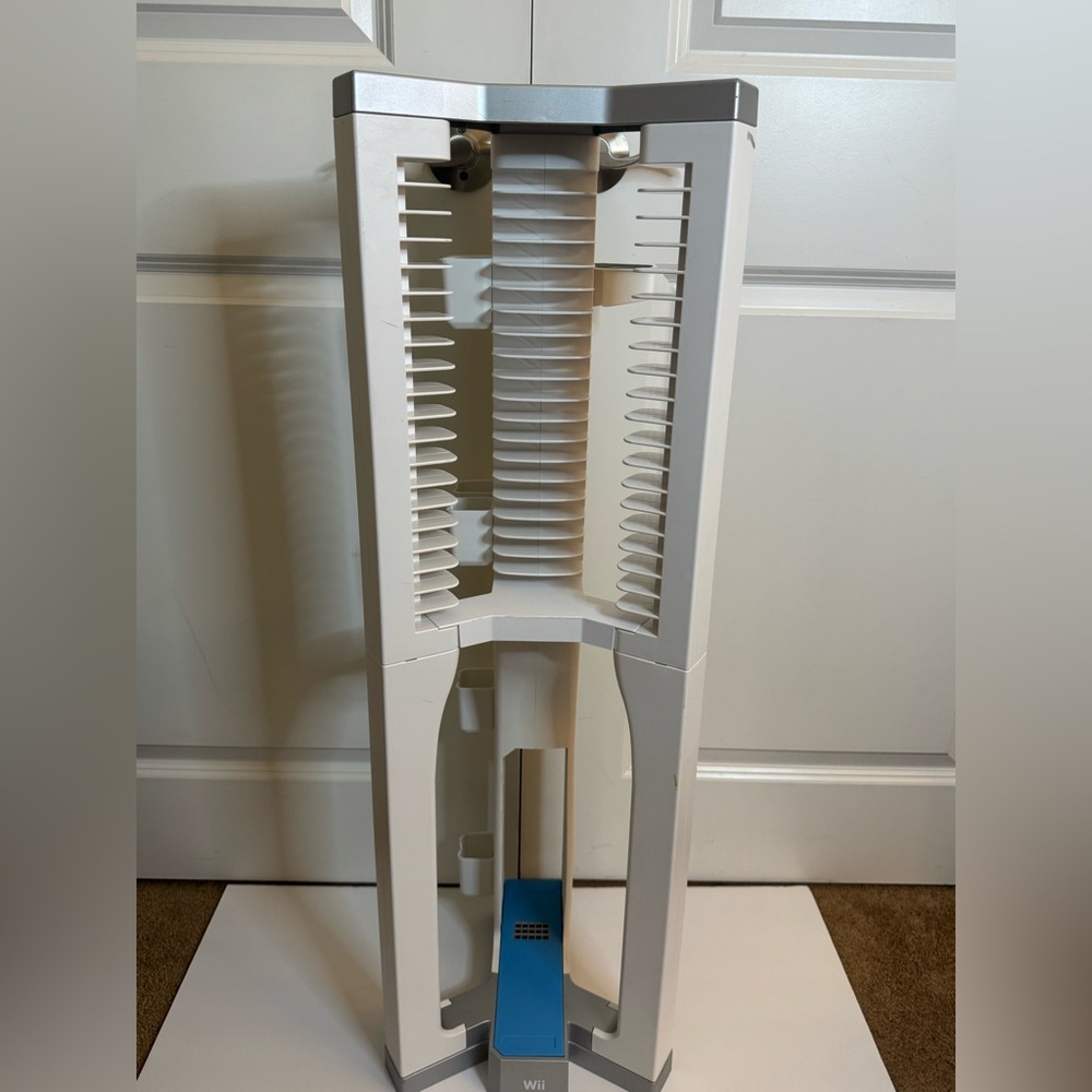 LevelUp Wii Storage Tower Stand SLAM Brands Game Organizer Controller‎ Rack